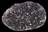 Cut Amethyst Crystal Cluster - Artigas, Uruguay #143173-1